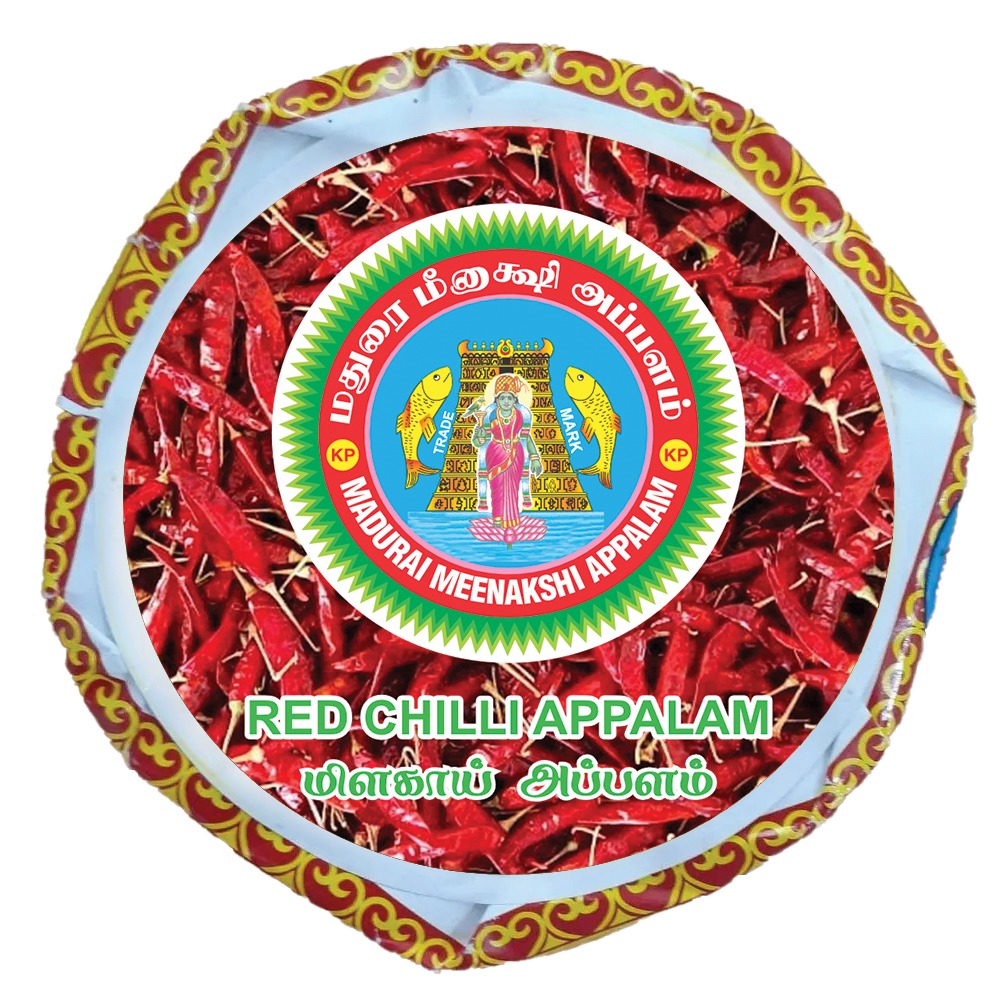 Red Chilli Appalam Papad